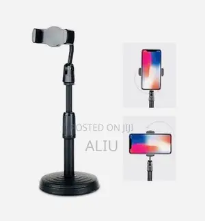 180° Rotatable Phone Holder Retractable Disc Base Stand