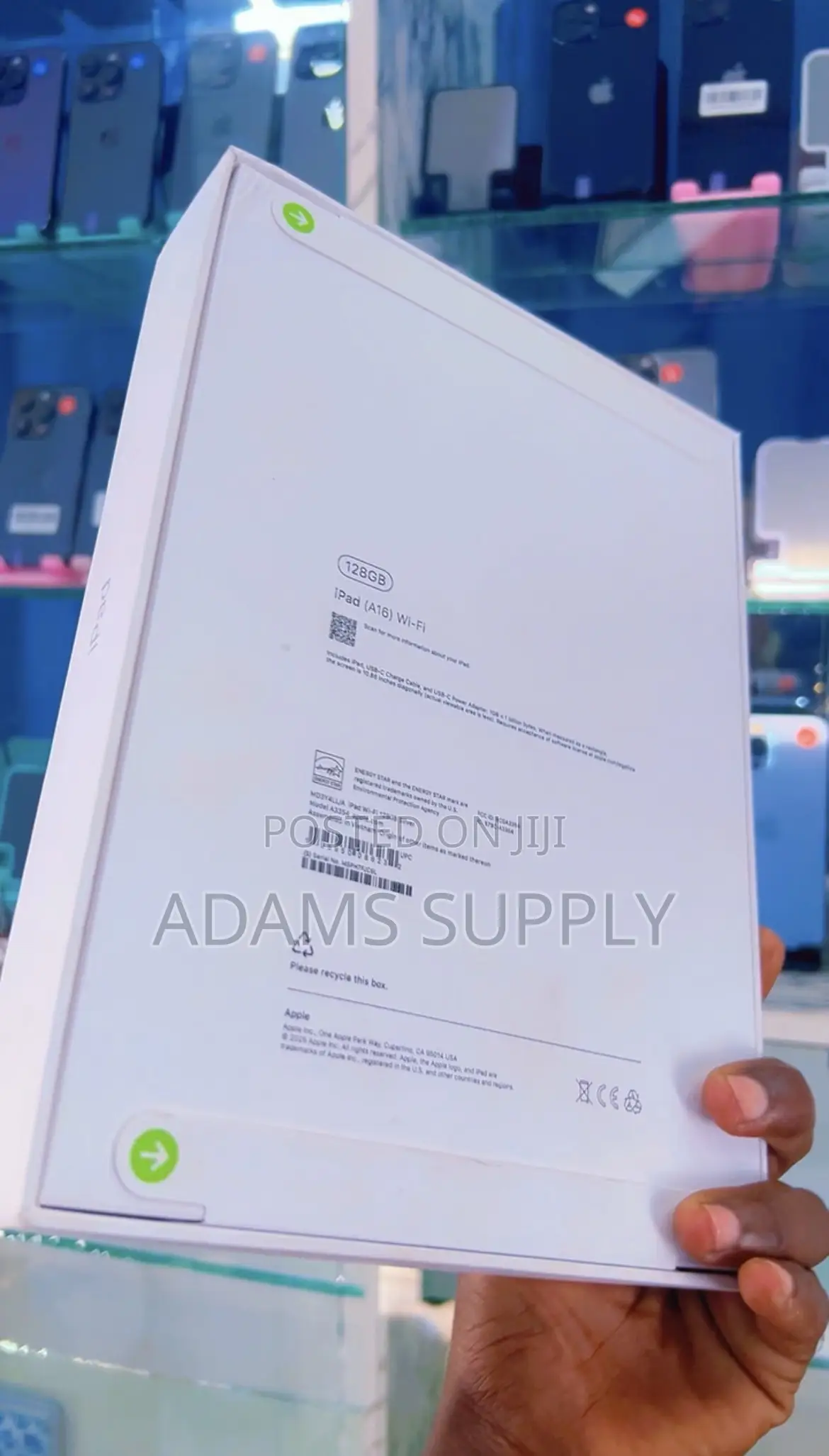 New Apple iPad Wi-Fi 128 GB Silver