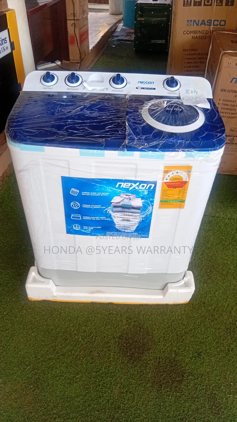 Affordable Nexon 10KG Washing Machine – Strong Reliable