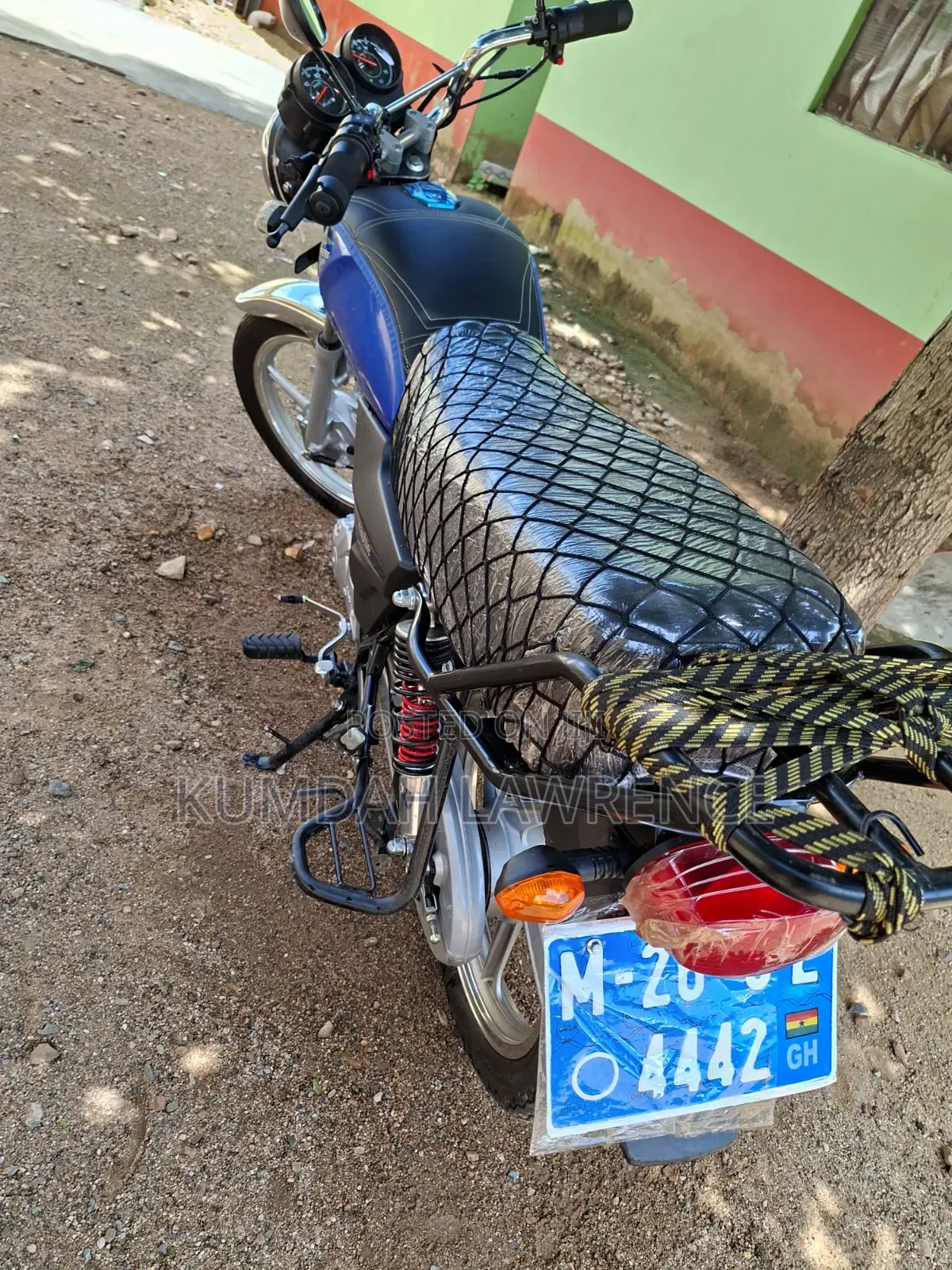 New Haojue HJ125-22A 2025 Blue