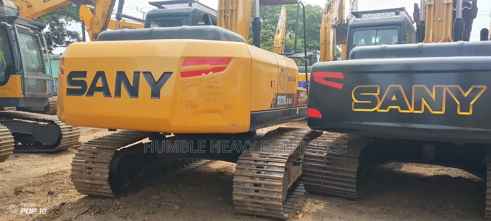 Sany 215 Water Track