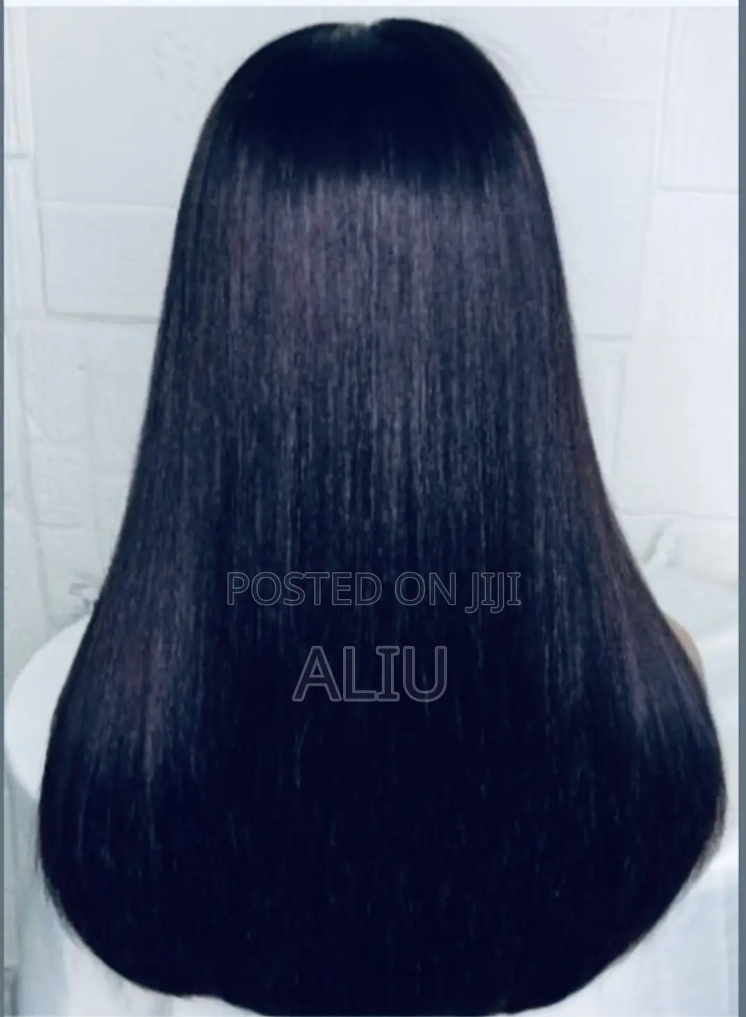 18 Inches Bone Straight Wig Cap