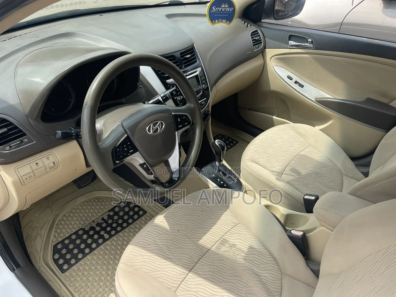 Hyundai Accent GLS 2013 White