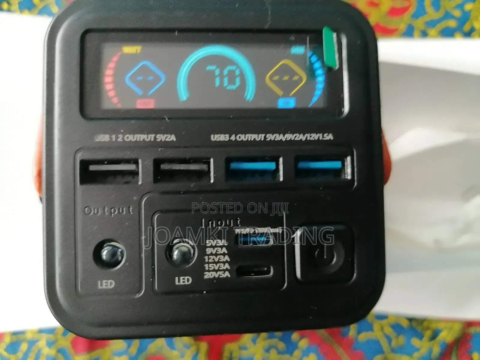 100,000mAh Power Bank 4 Laptops, Mobile Phones, 100watts