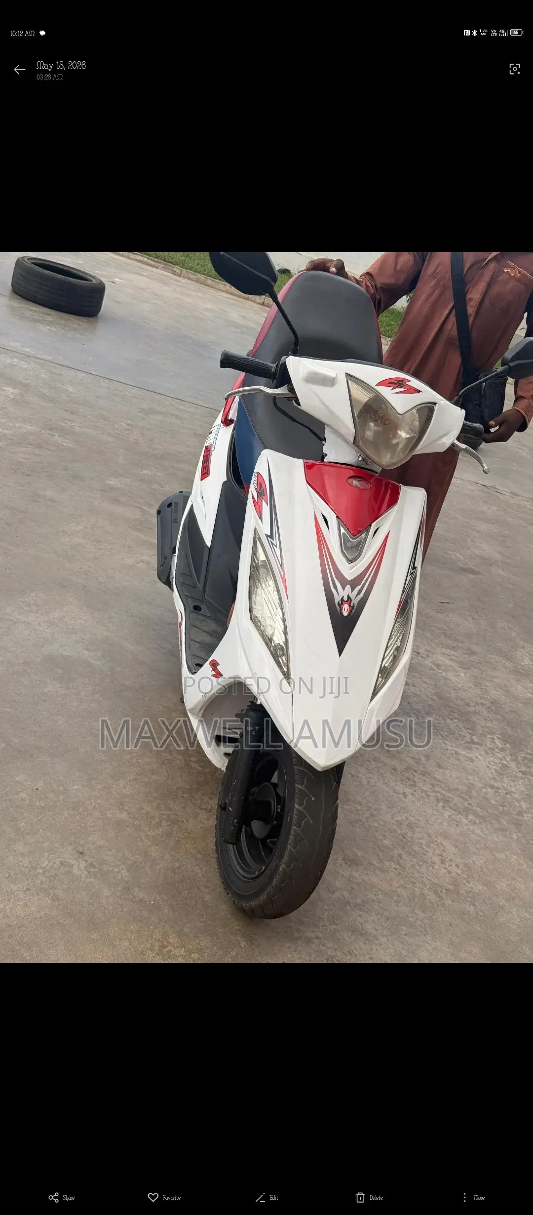 Kymco Agility 2001 White