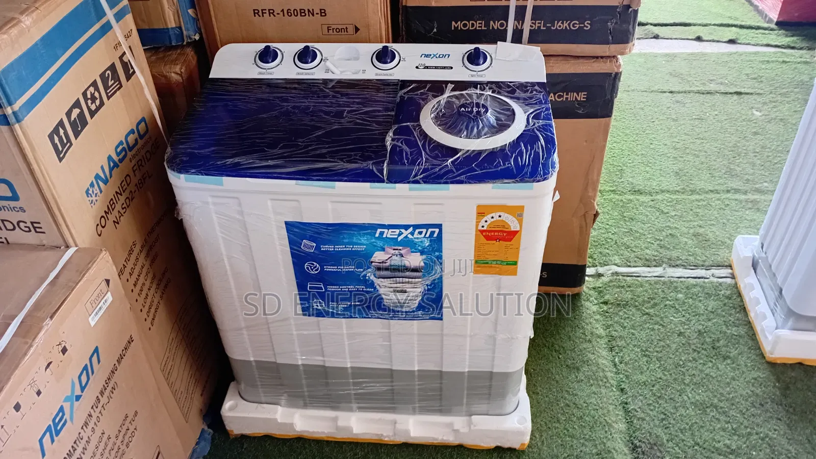 Durable Nexon 12KG Washing Machine – Wash More in Less Time