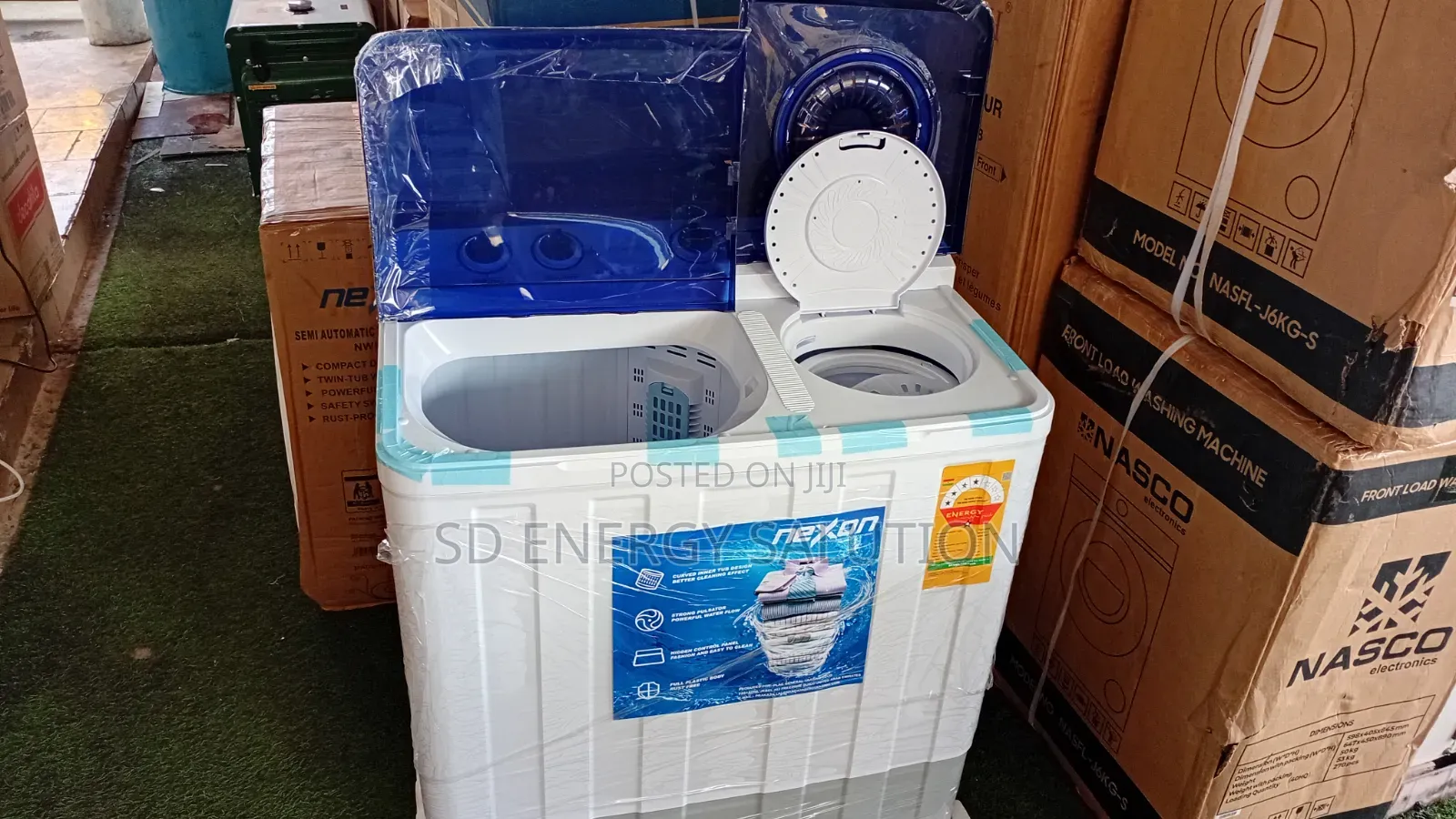 Nexon 12KG Washing Machine – Strong Spin Deep Clean