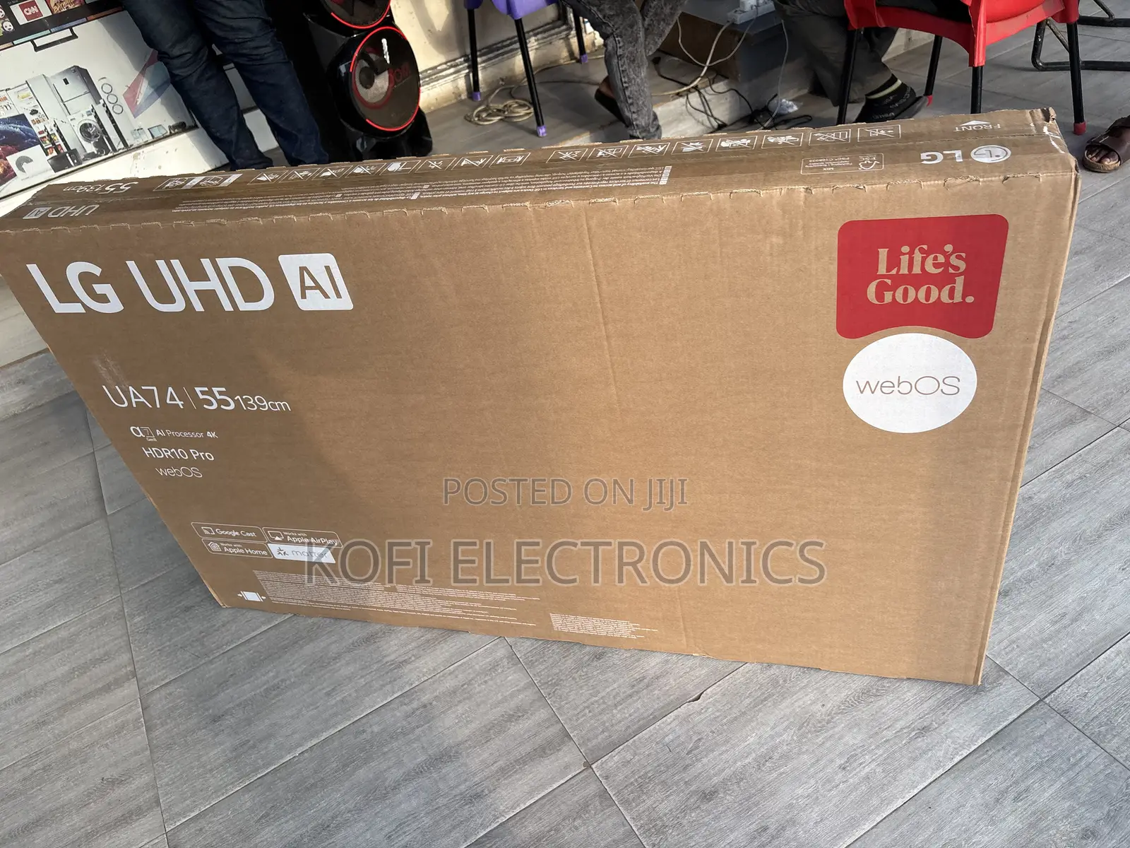 Your Favorite Streaming LG 55" UHD AI UA74 Smart TV, 2025