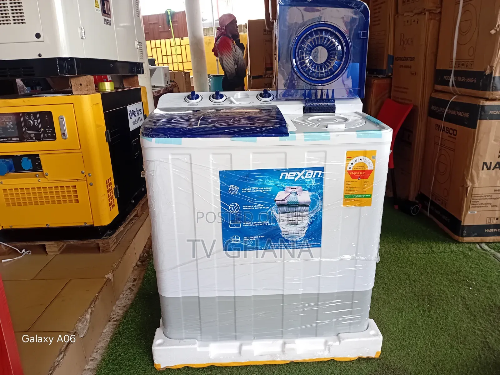 Nexon 12KG Washing Machine – Tough on Stains, Gentle on Fabrics12kg