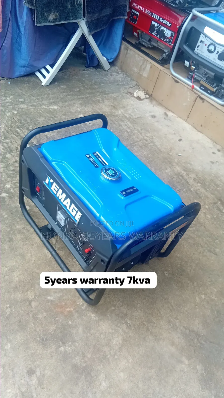 Original Kemage 7kVA Generator – Reliable Power Anytime 7kva