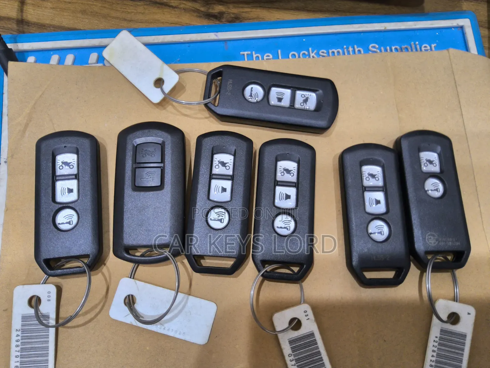 Honda Xadv SH Yamaha Tmax MT07 Keys and Programming
