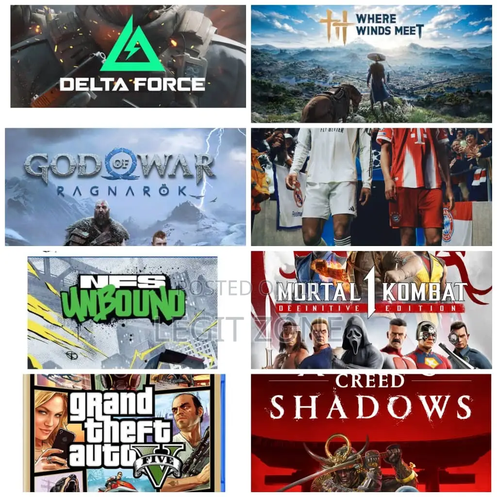 Ps5 Games Legit Account Online Offline No Locks Package