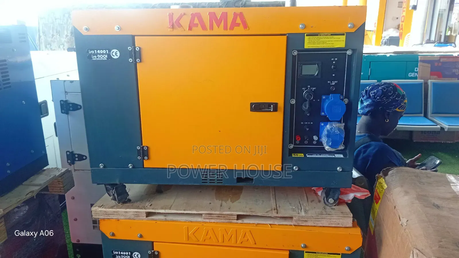 Powerful KAMA 15kVA Diesel Generator Free Installation