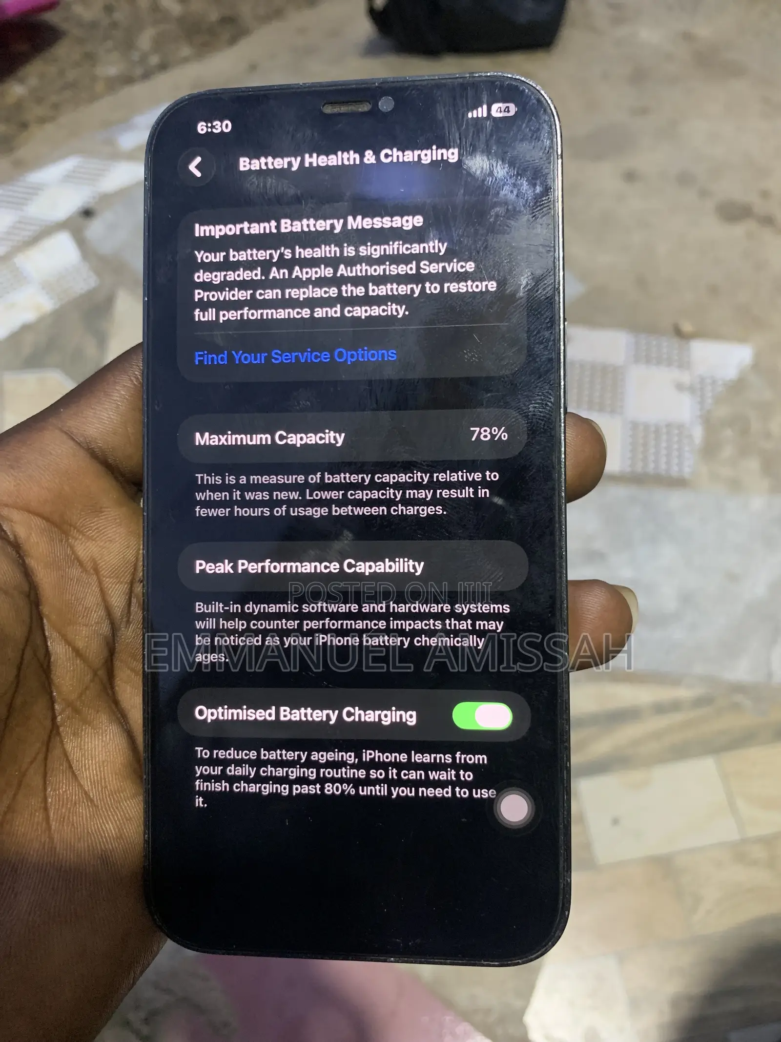 Apple iPhone 12 Pro Max 128 GB Black