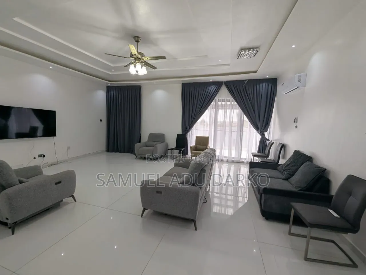 Furnished 3bdrm Apartment in Righteous Hands, Mile 7 for rent