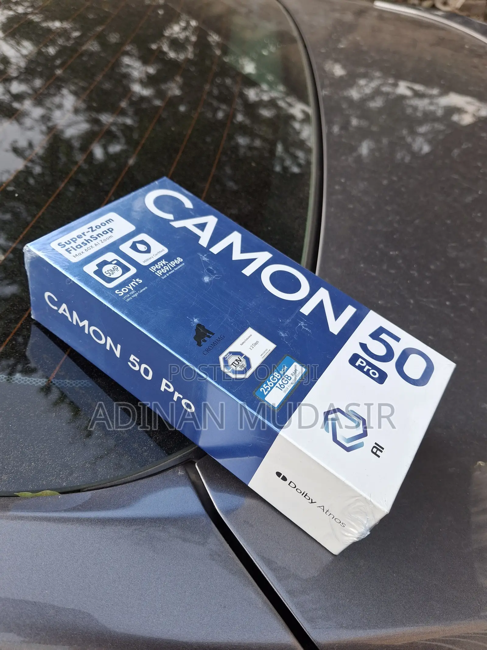 New Tecno Camon 50 Pro 256 GB Gray