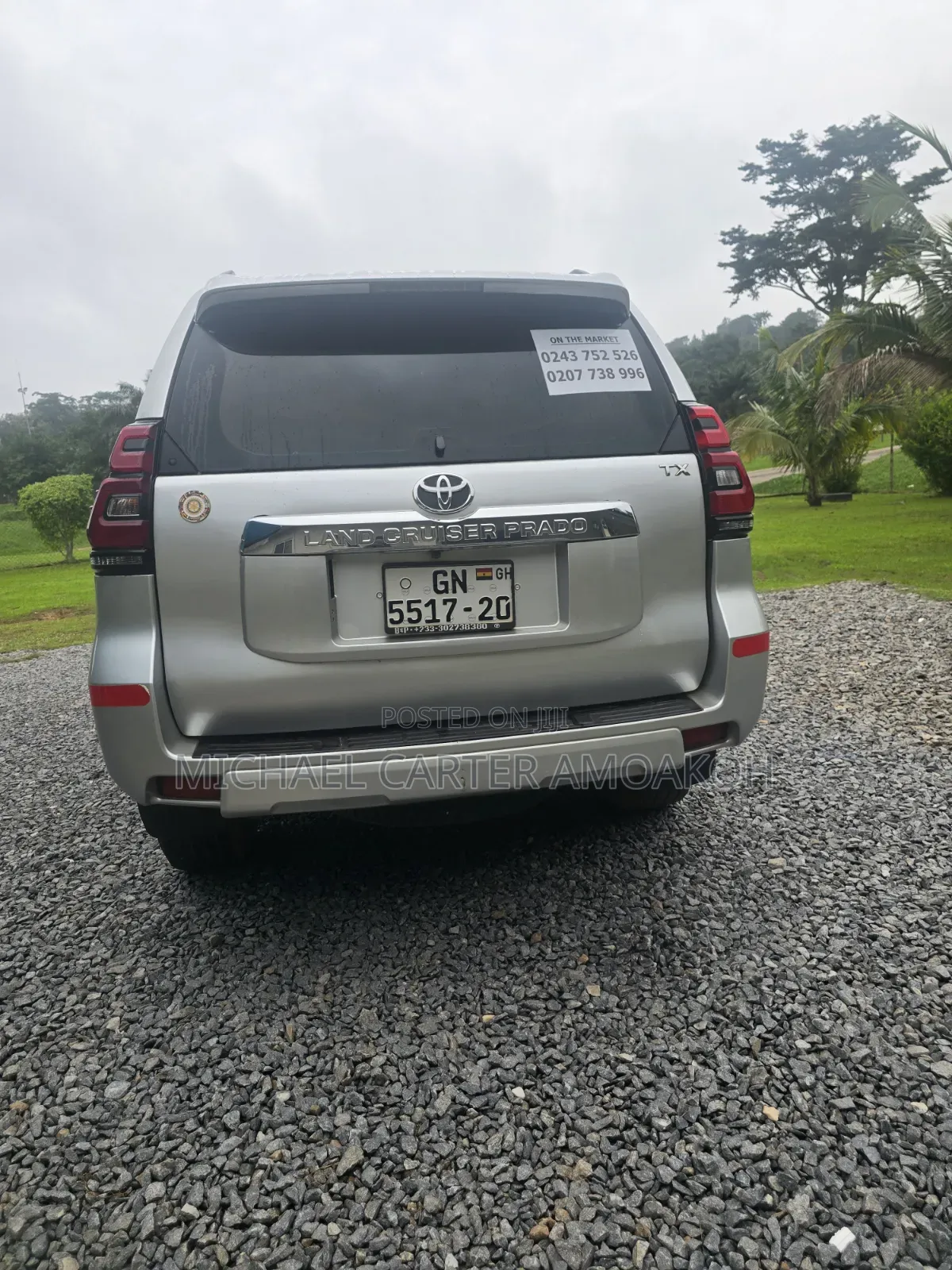 Toyota Land Cruiser Prado 2013 Silver