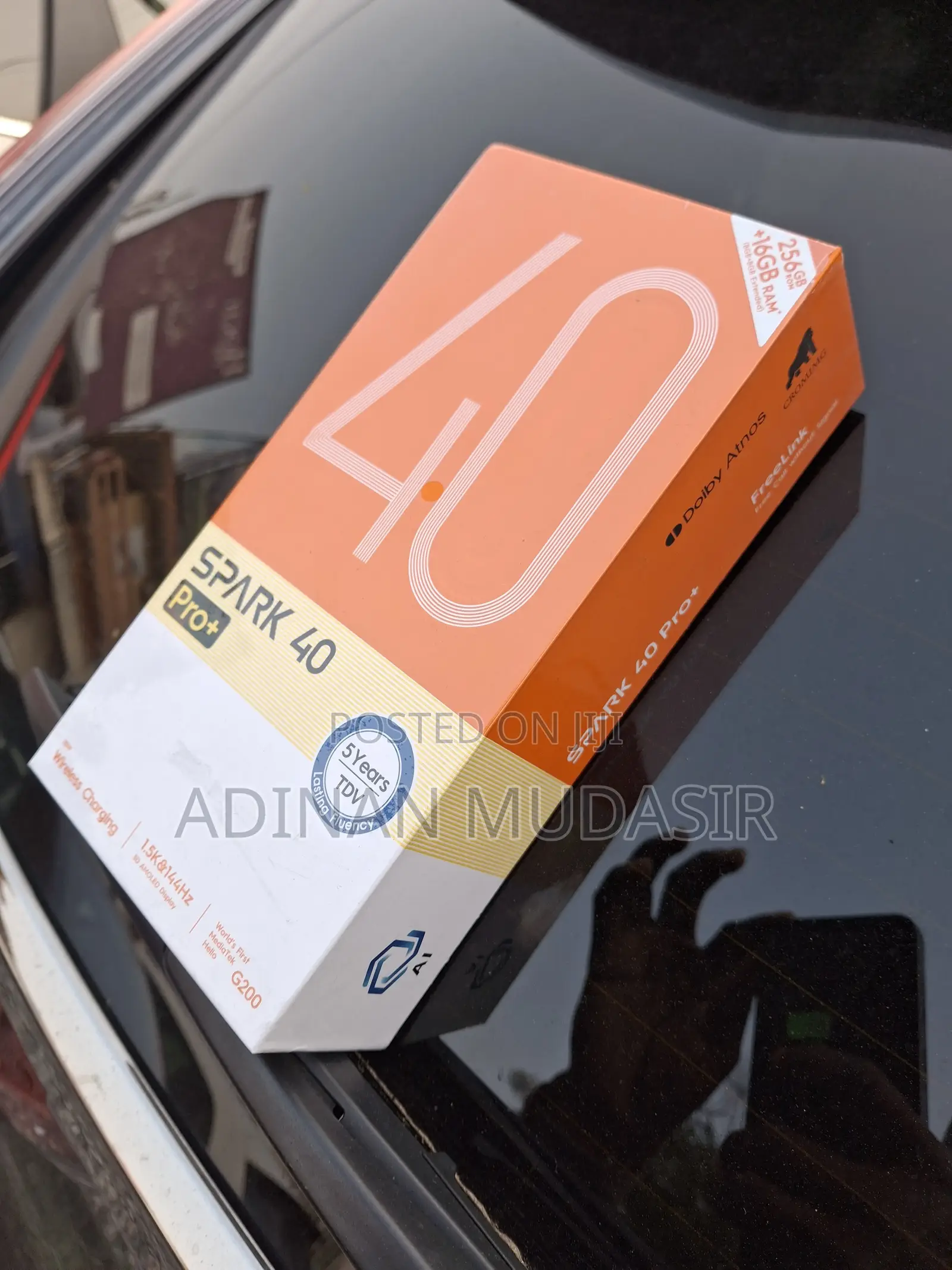 New Tecno Spark 40 Pro+ 256 GB Gray