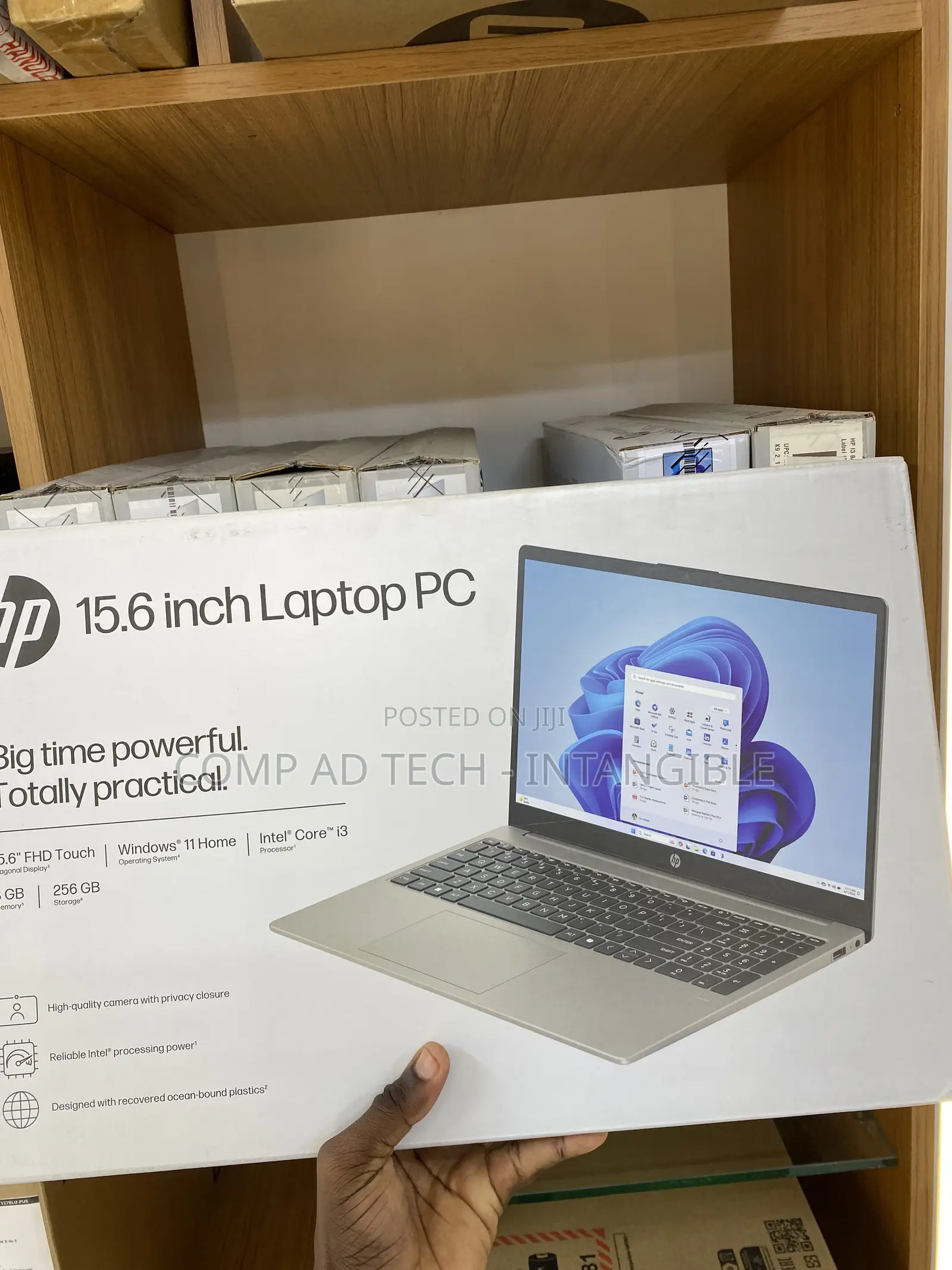 New Laptop HP 15 8GB Intel Core i3 SSD 256GB