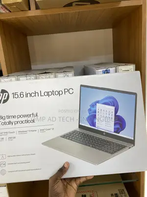 New Laptop HP 15 8GB Intel Core i3 SSD 256GB