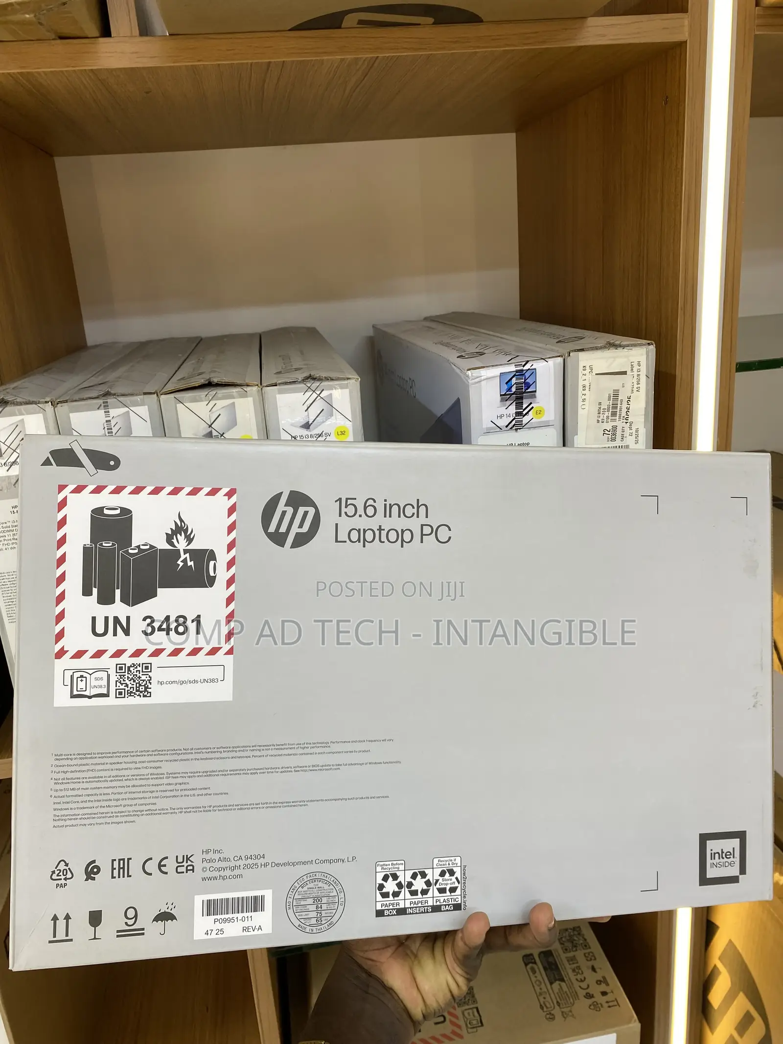 New Laptop HP 15 8GB Intel Core i3 SSD 256GB