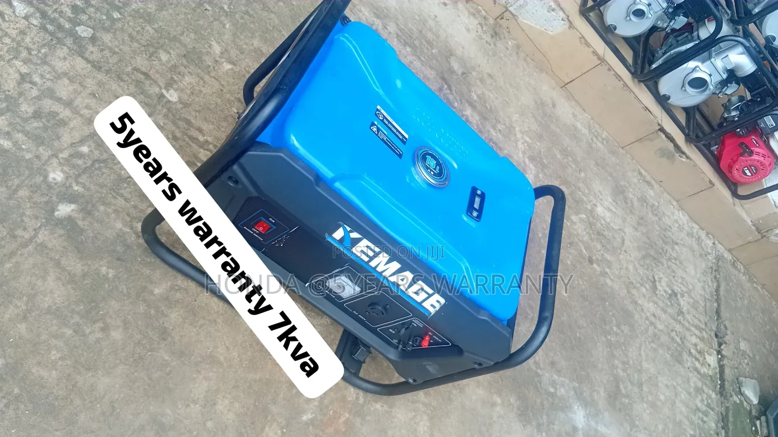 Powerful Kemage 7kVA Petrol Generator – Built to Last 7kva