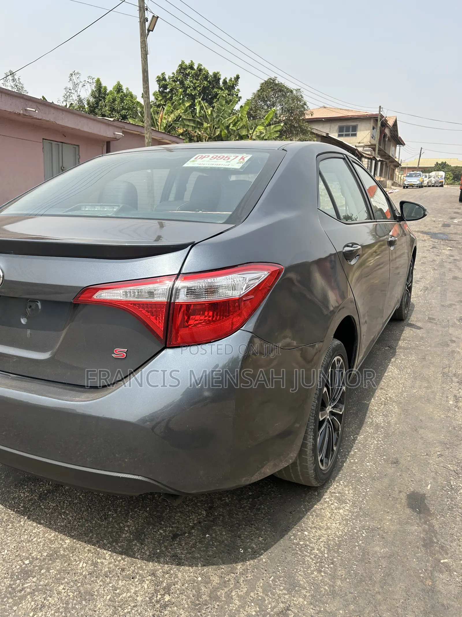Toyota Corolla S 4dr Sedan (1.8L 4cyl CVT) 2016 Gray