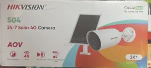 Hikvision So4 24/7 Solar 4G Camera