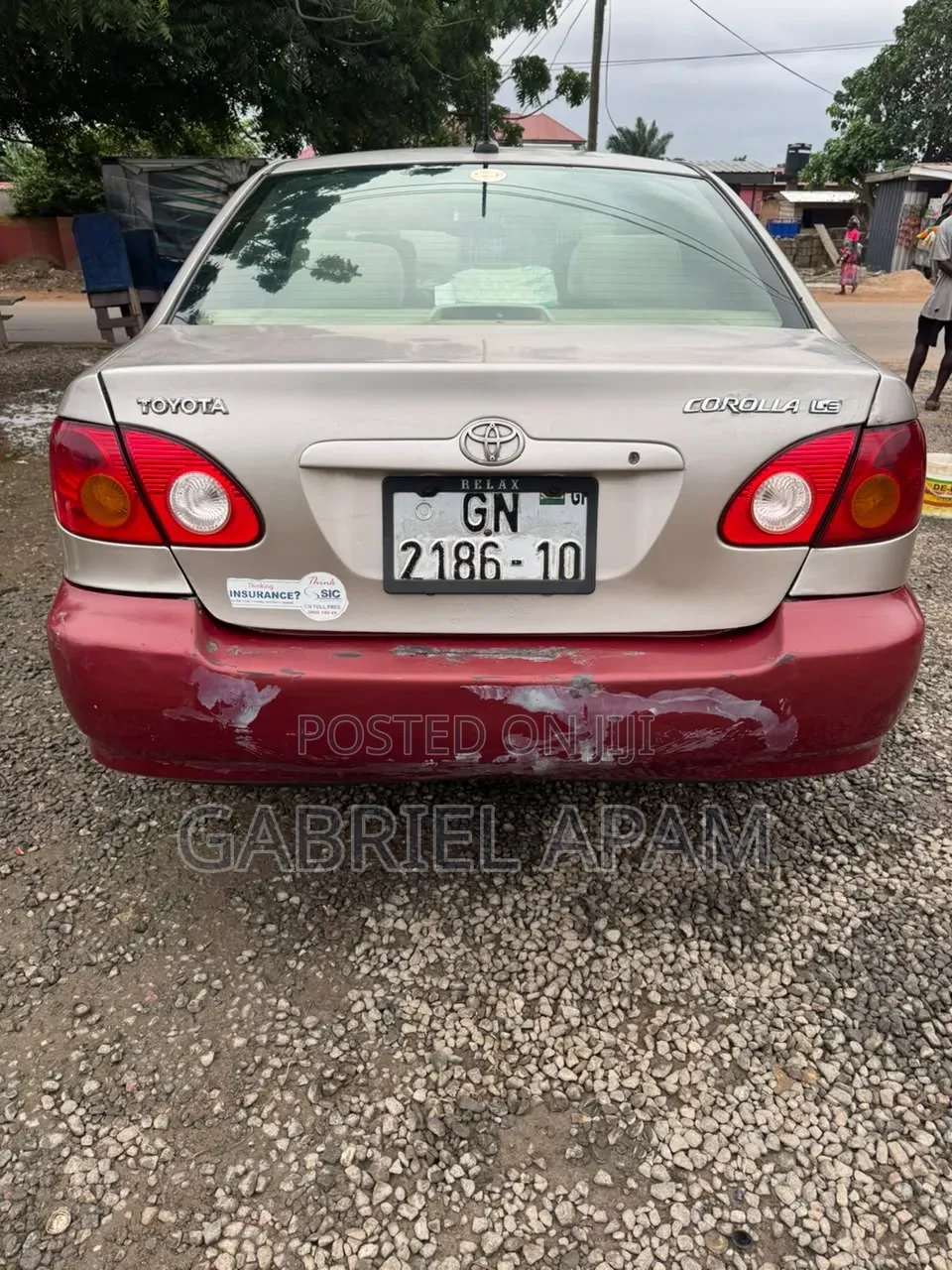 Toyota Corolla 2008 Gray