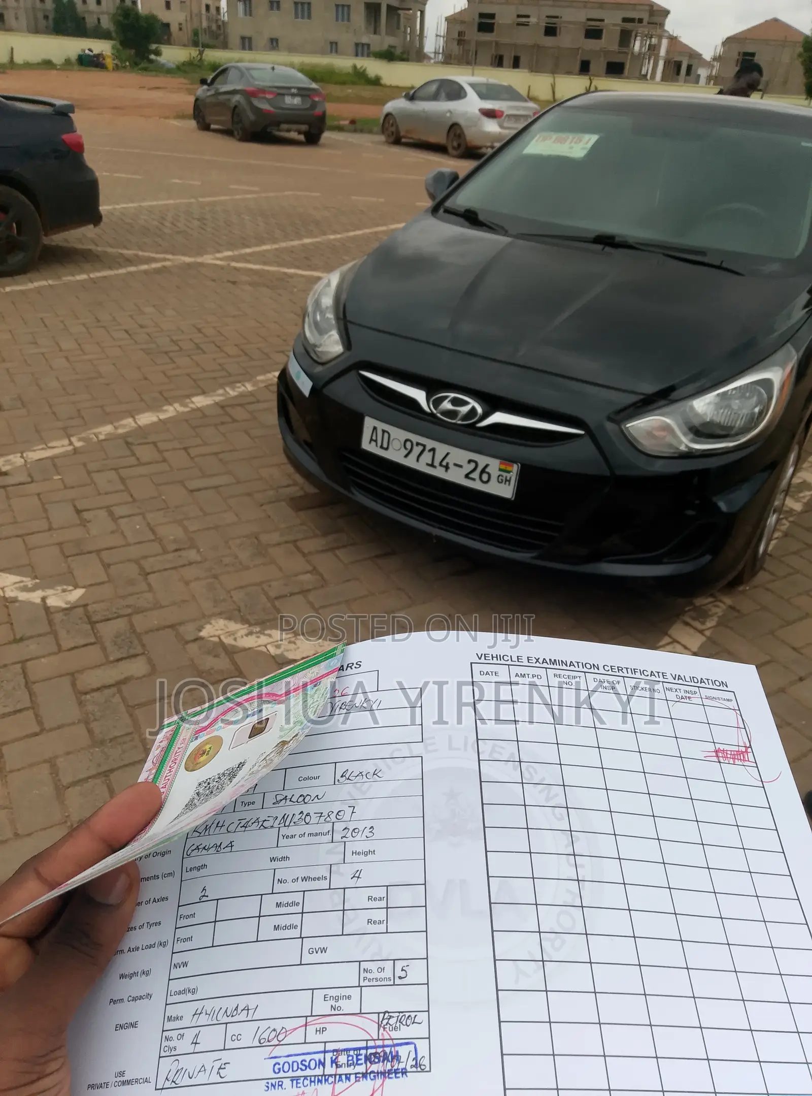 Hyundai Accent SE 2013 Black