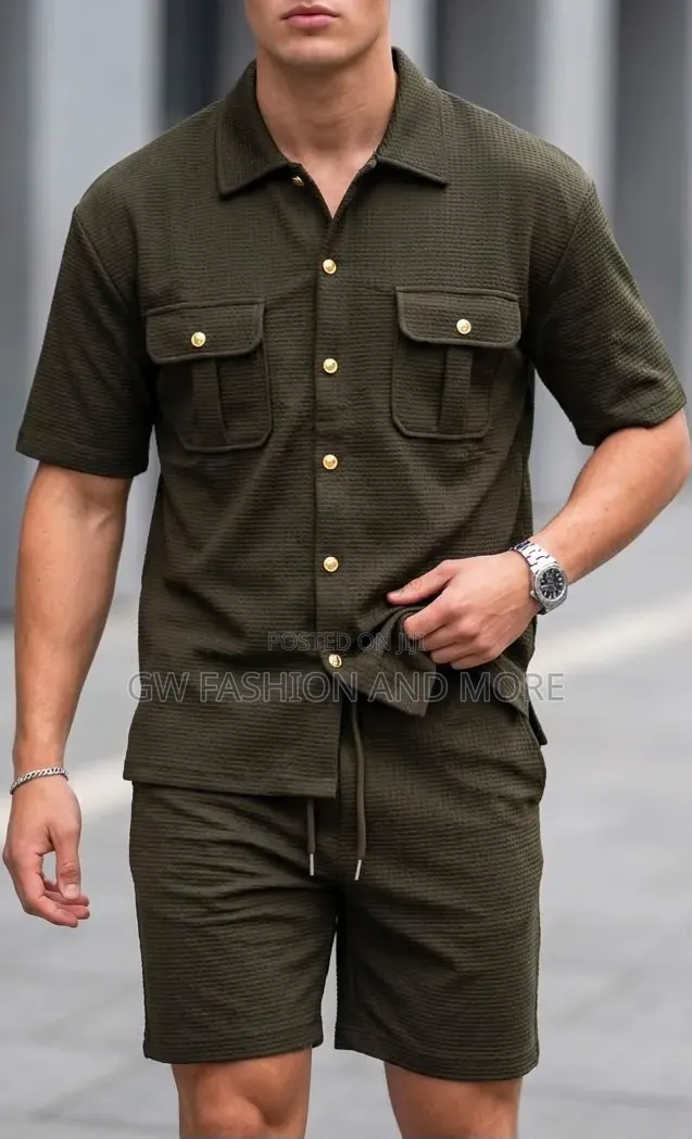 Blackmen Top and Down Shorts Available