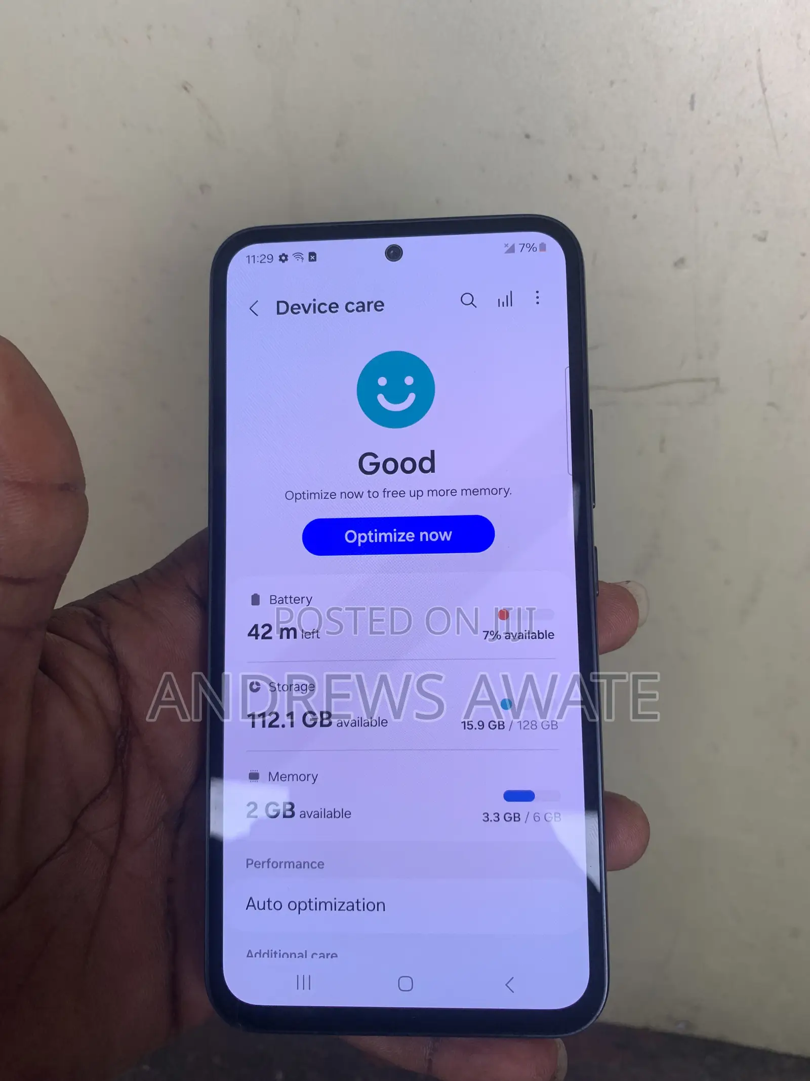 Samsung Galaxy A54 5G 128 GB Black