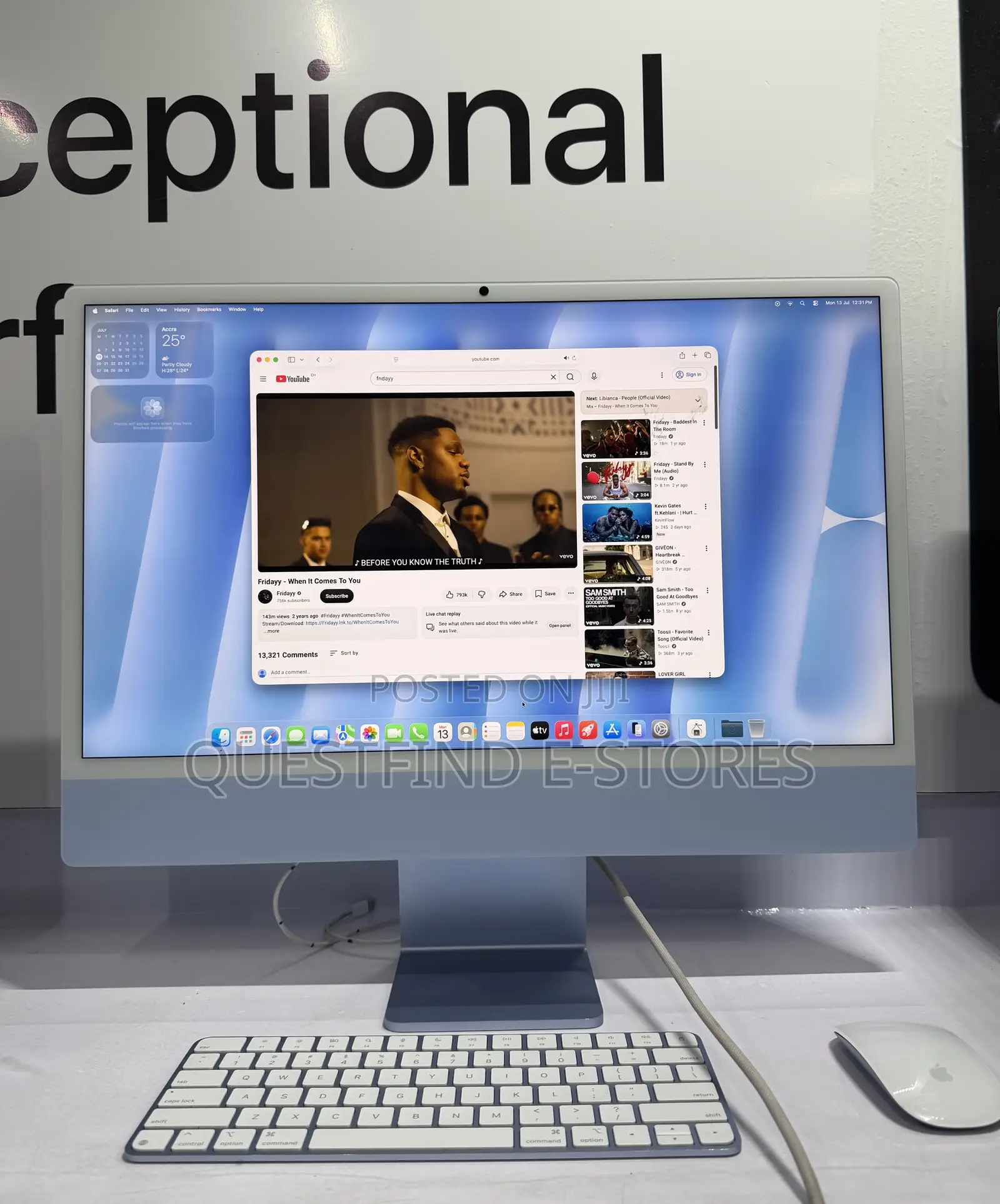 iMac M4 Chip 16gb 256gb