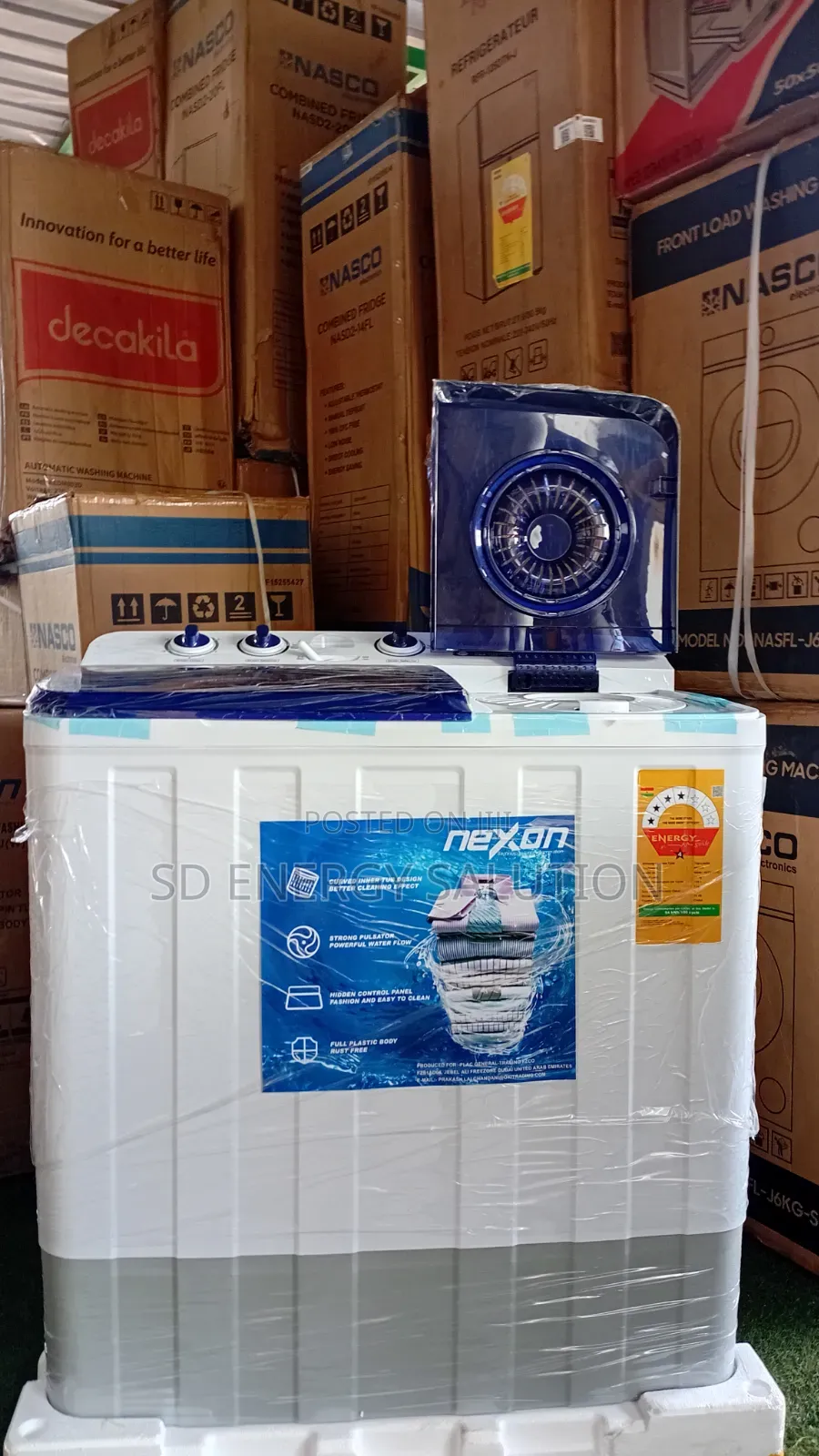 Nexon 12KG Washing Machine – Smart Choice for Every Home