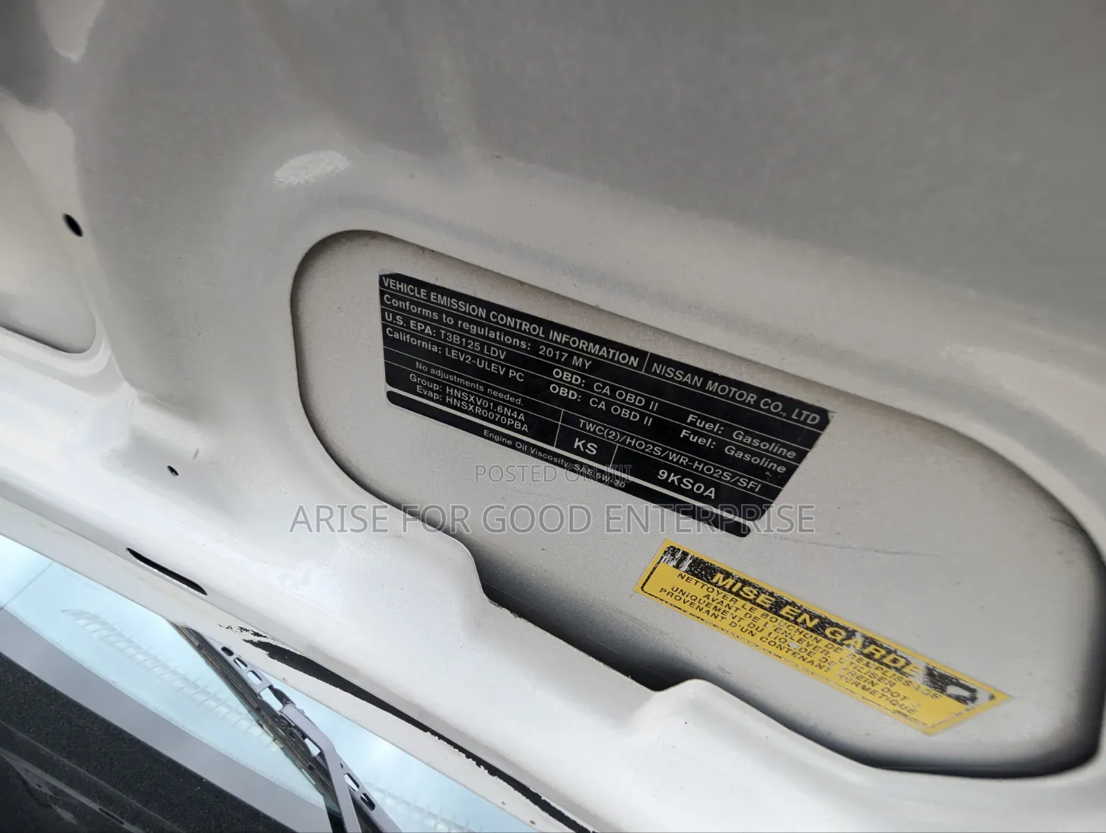 Nissan Micra 2017 White