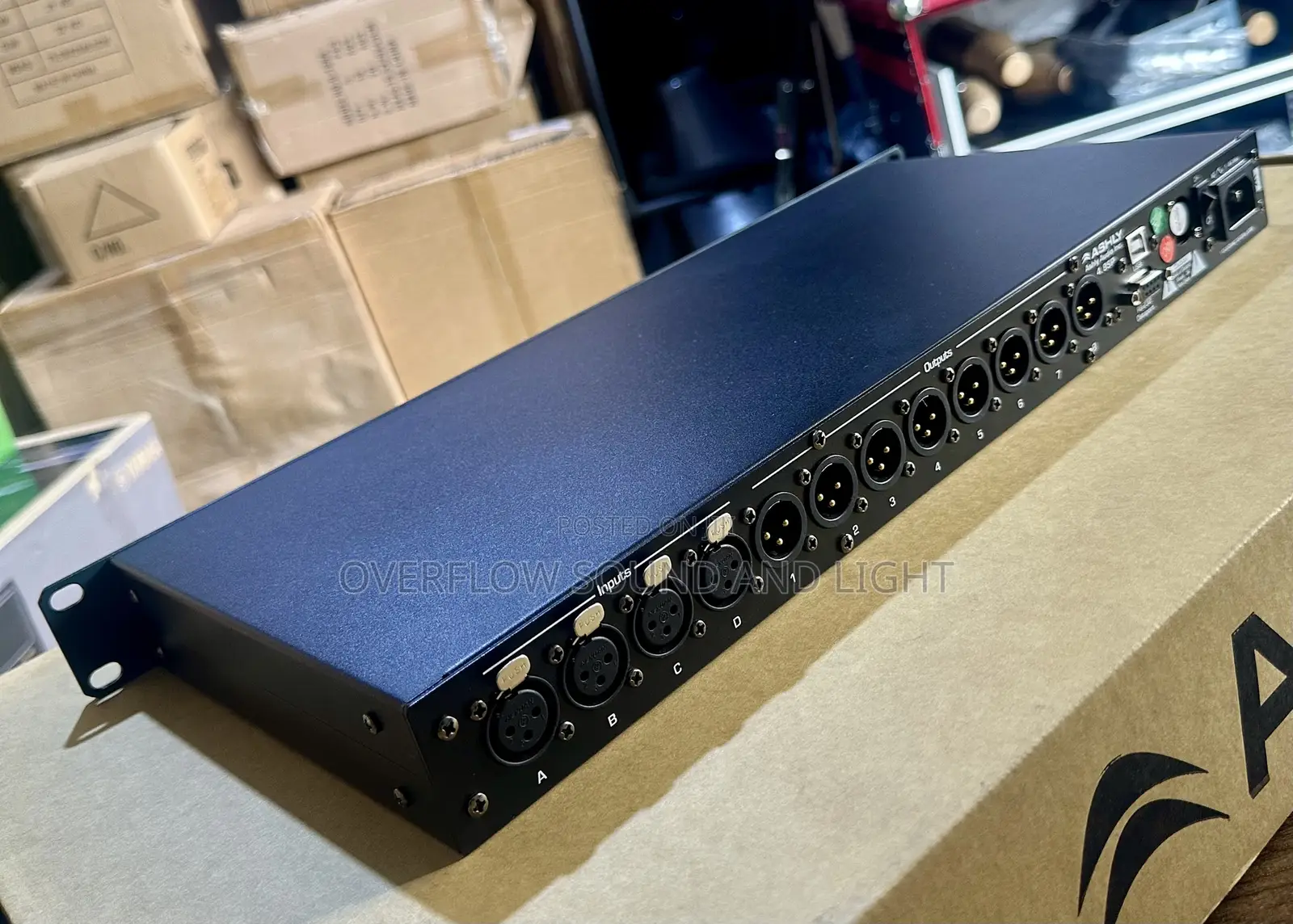 Ashly Protea 4.8SP 4-Input/8-Output Digital Speaker Processor