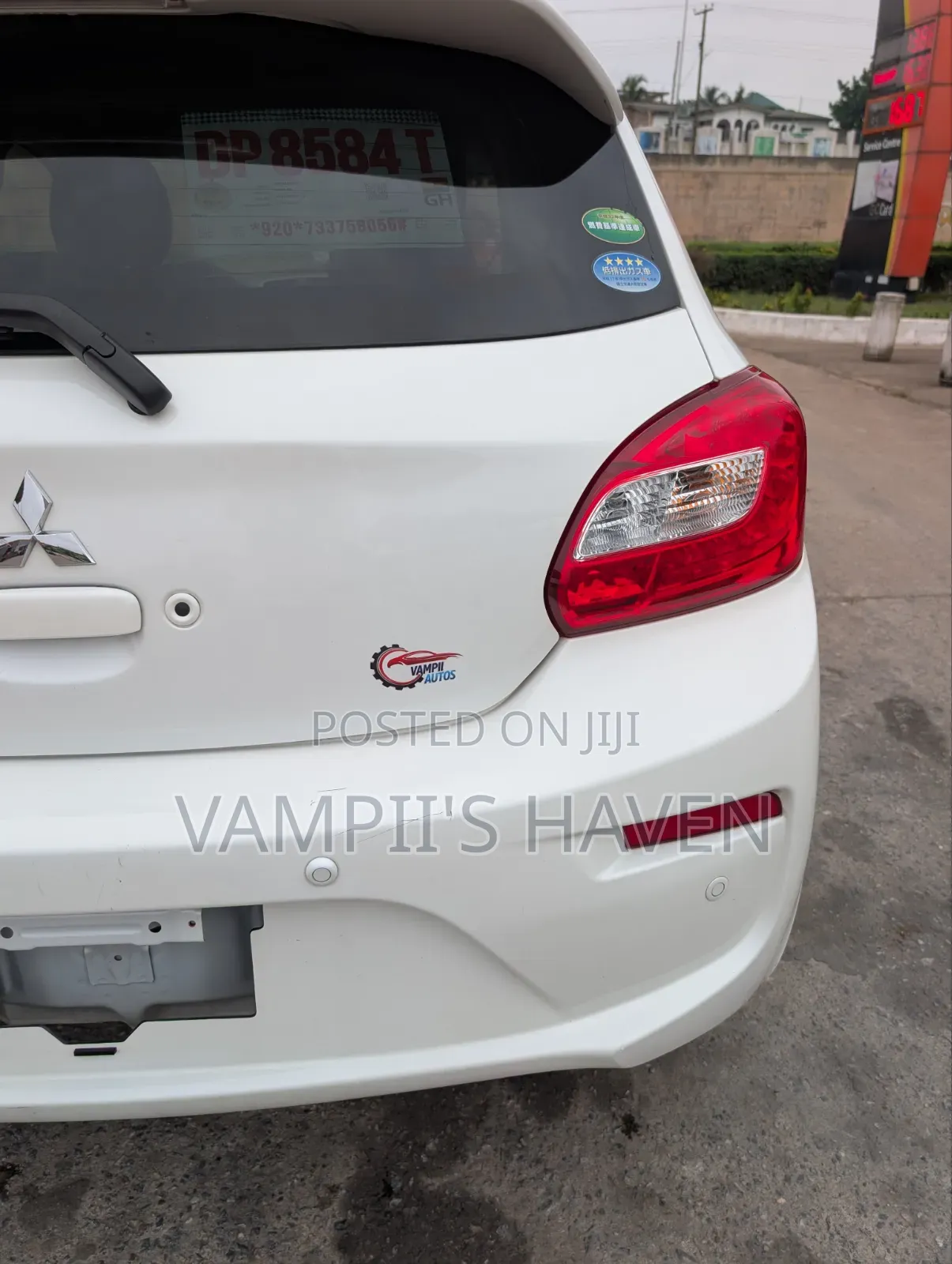 Mitsubishi Mirage 2017 White