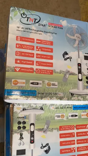 EcoCool Solar Rechargeable Fan: Breeze Anywhere, Anytime