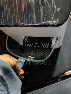 White Digital Glass Air Fryer