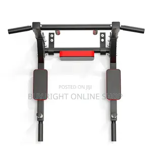 5-in-1 Wall Mounted Pull-Up/Chin-Up Bar Dip Station for Home/Gym