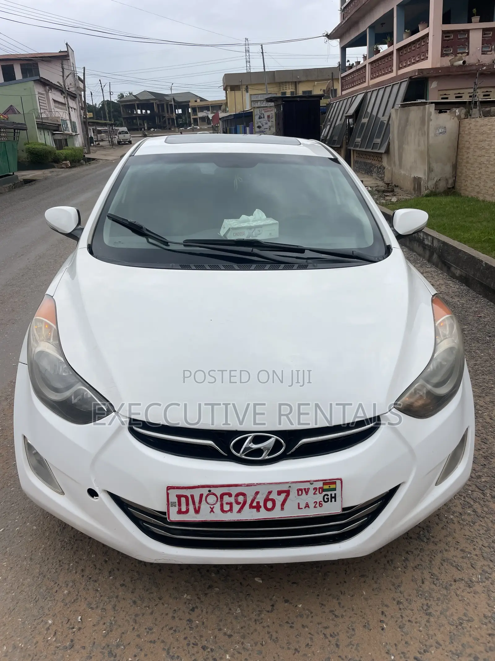 Hyundai Elantra 2013 White