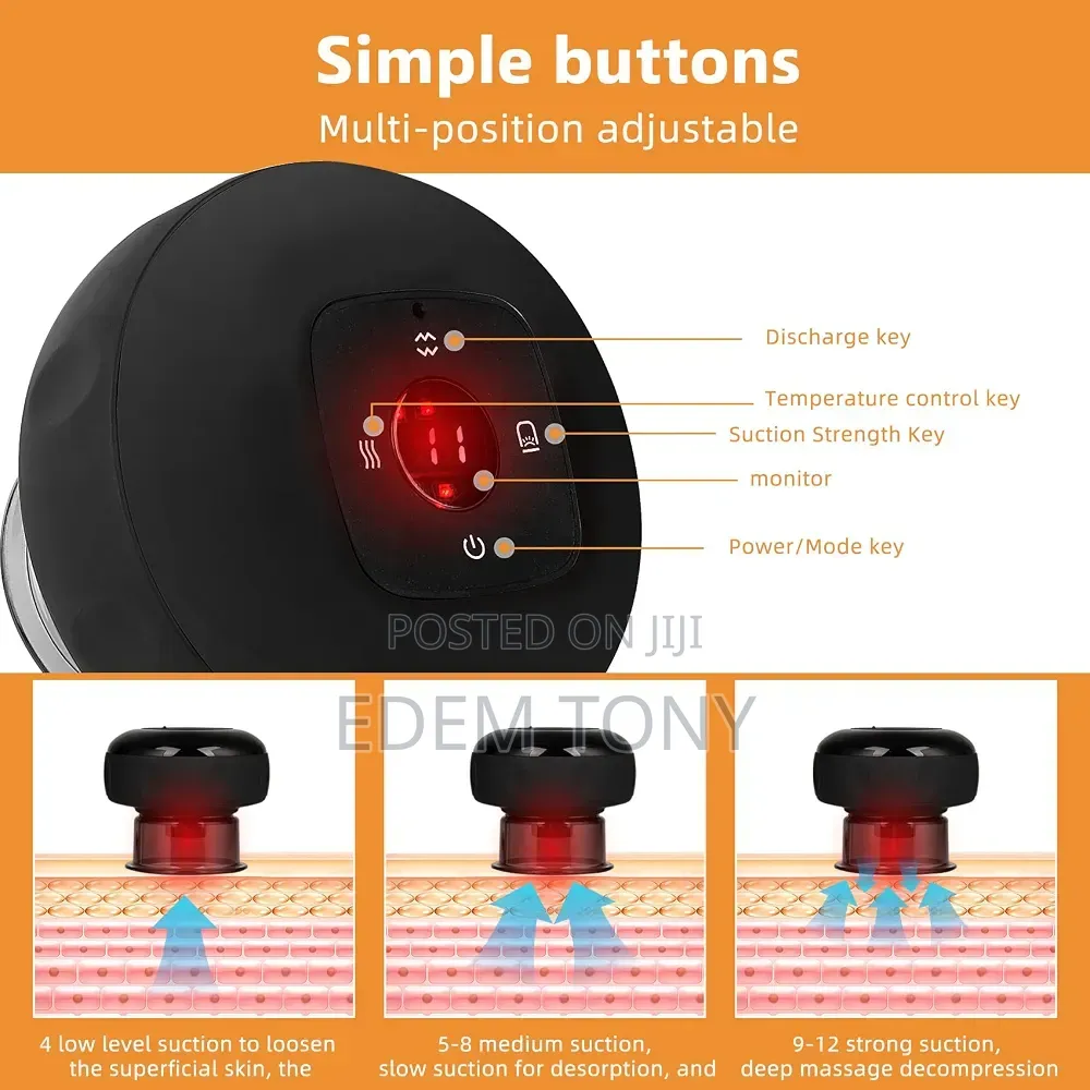 Fanximan 3in1 Intelligent Breathing Cupping Massage Instrument