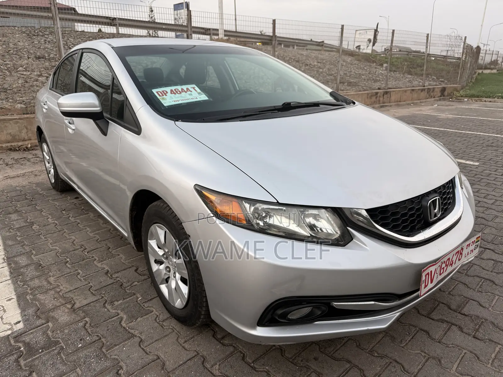 Honda Civic EX-L 4dr Sedan (1.8L 4cyl CVT) 2015 Gray