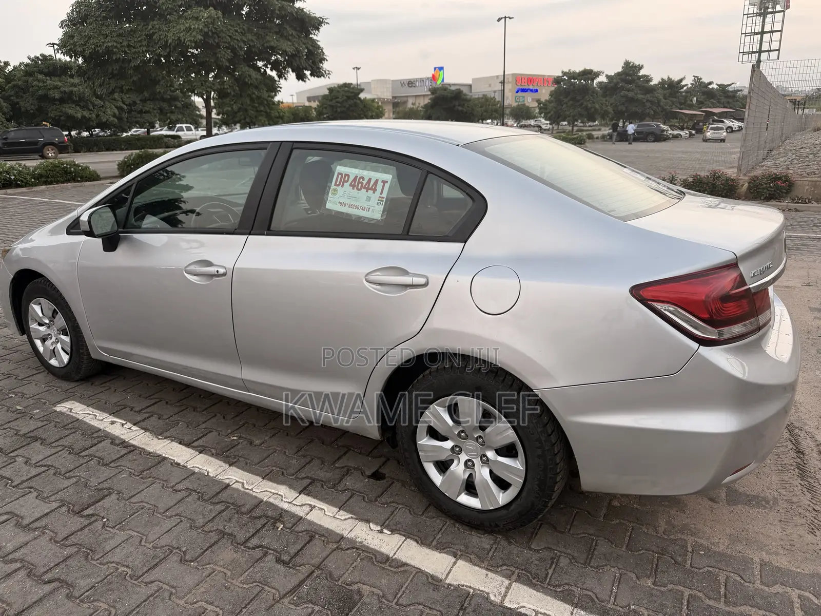 Honda Civic EX-L 4dr Sedan (1.8L 4cyl CVT) 2015 Gray