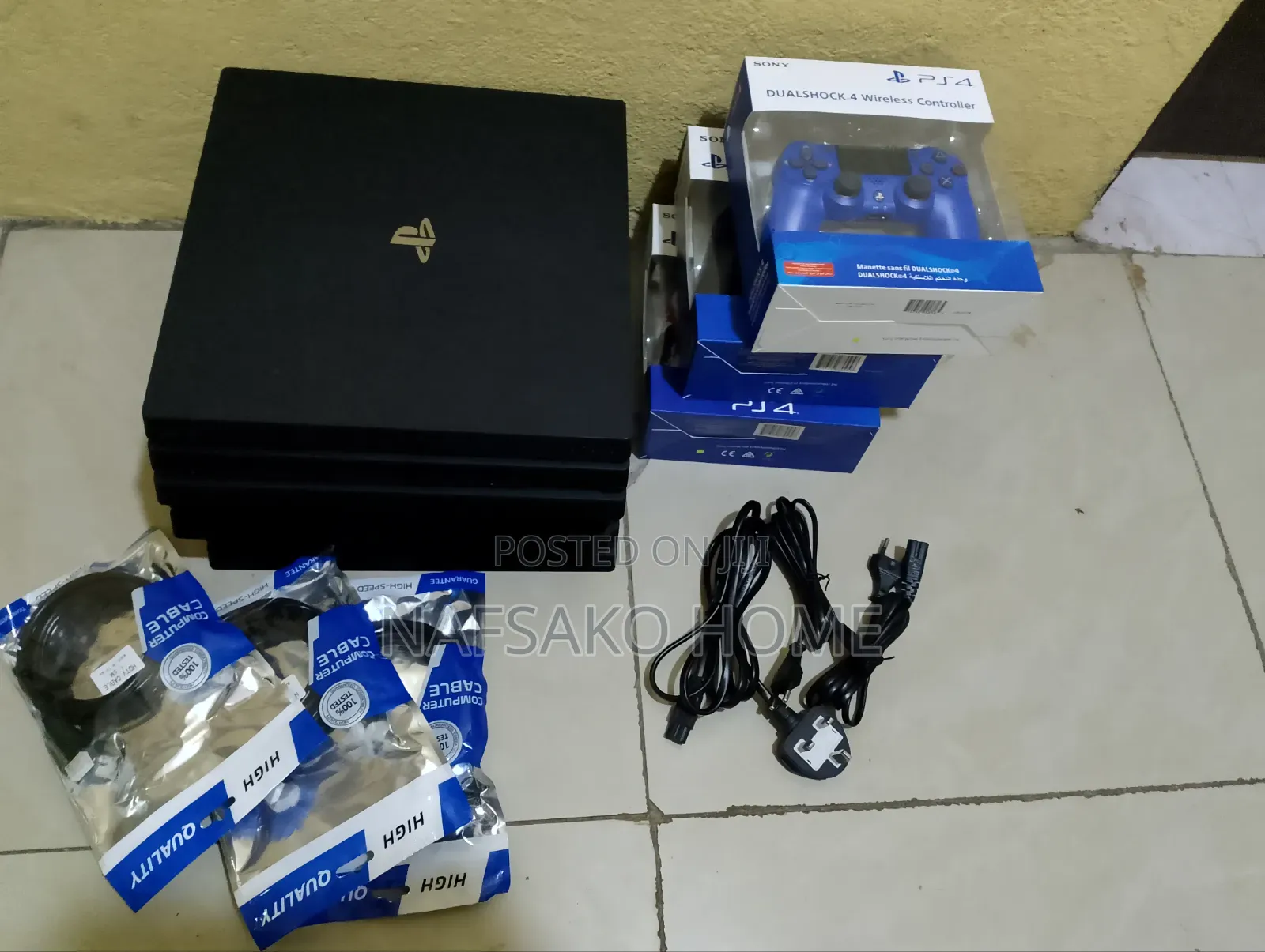 PS4 Pro 1tb No Games With One New Controller