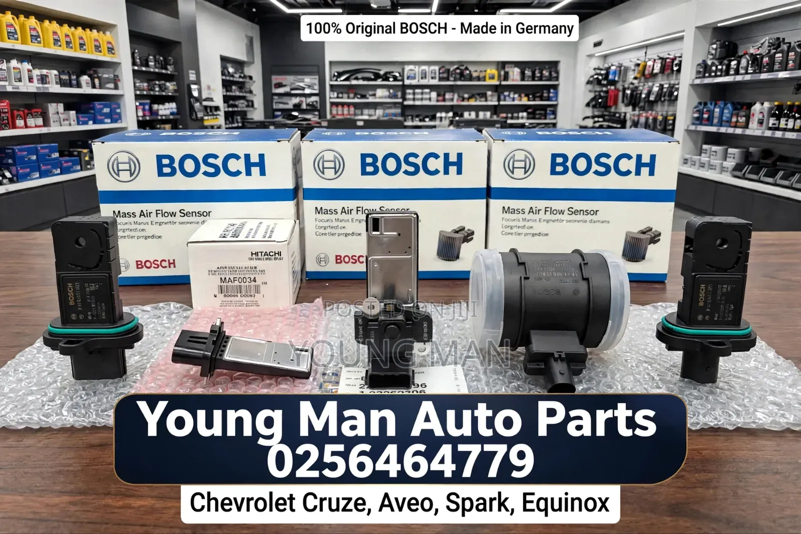 Chevrolet Cruze, Sonic, Aveo, Spark, Equinox Mass Airflow Sensor
