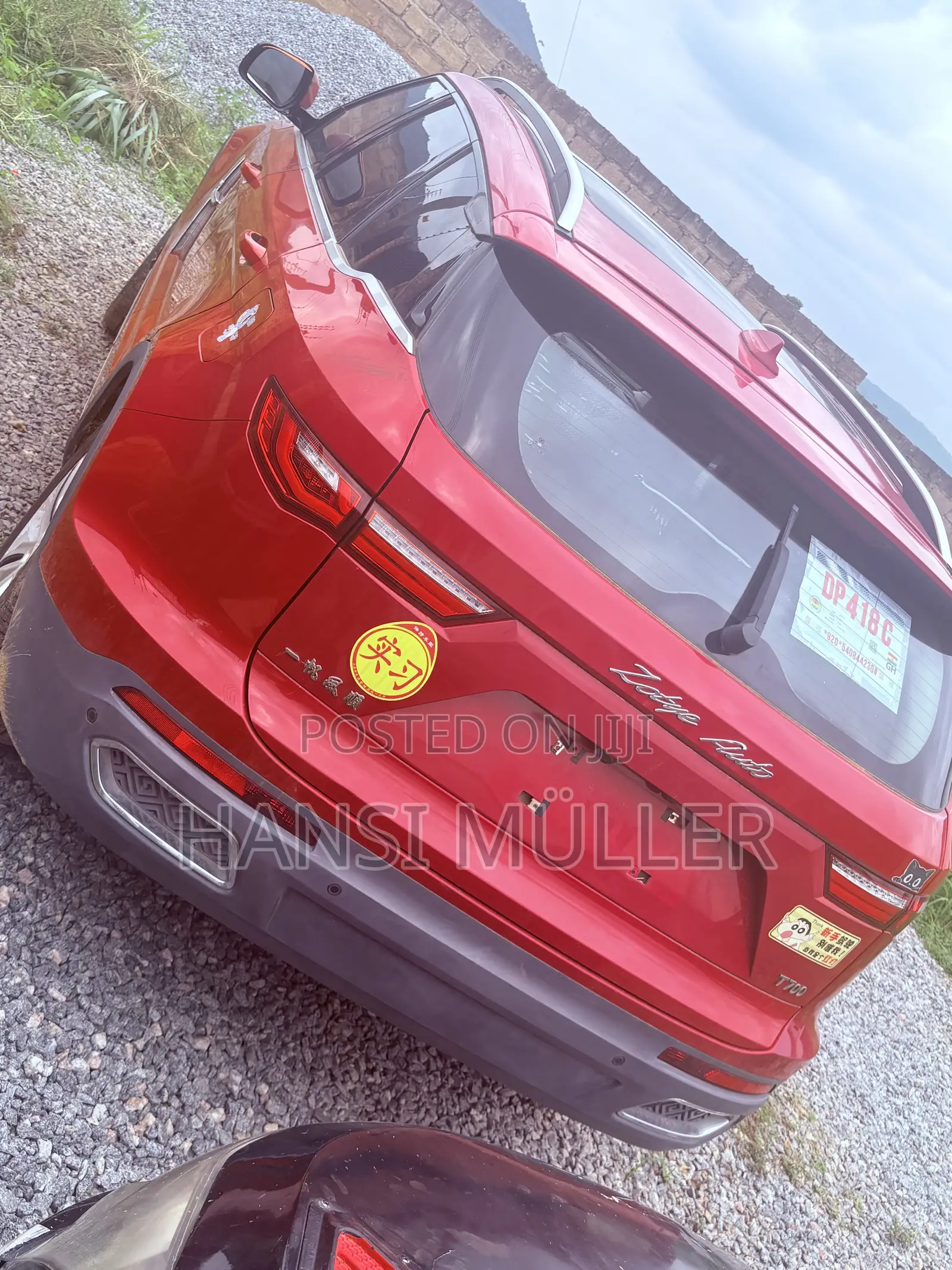 Zotye T700 2017 Red