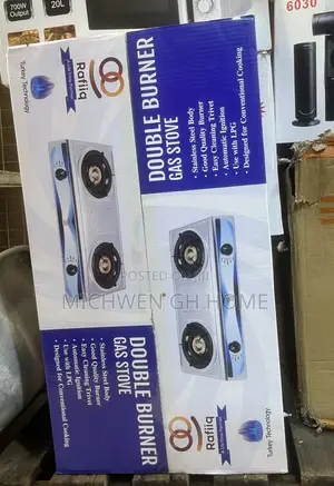 Rafiiq 2 Burner Gas Stove(Not Glass)