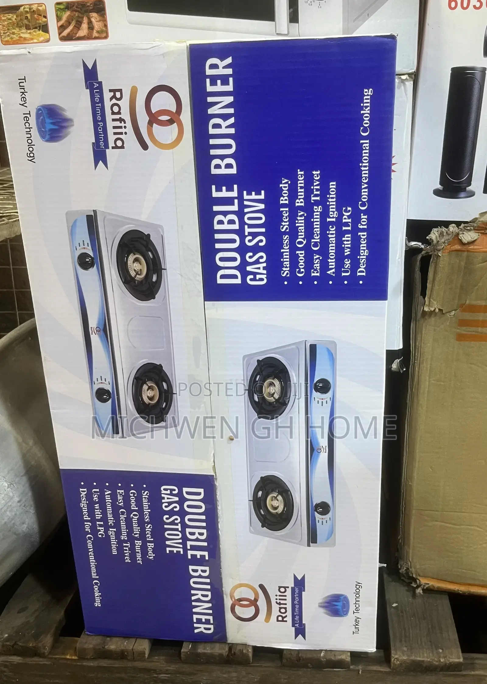 Rafiiq 2 Burner Gas Stove(Not Glass)