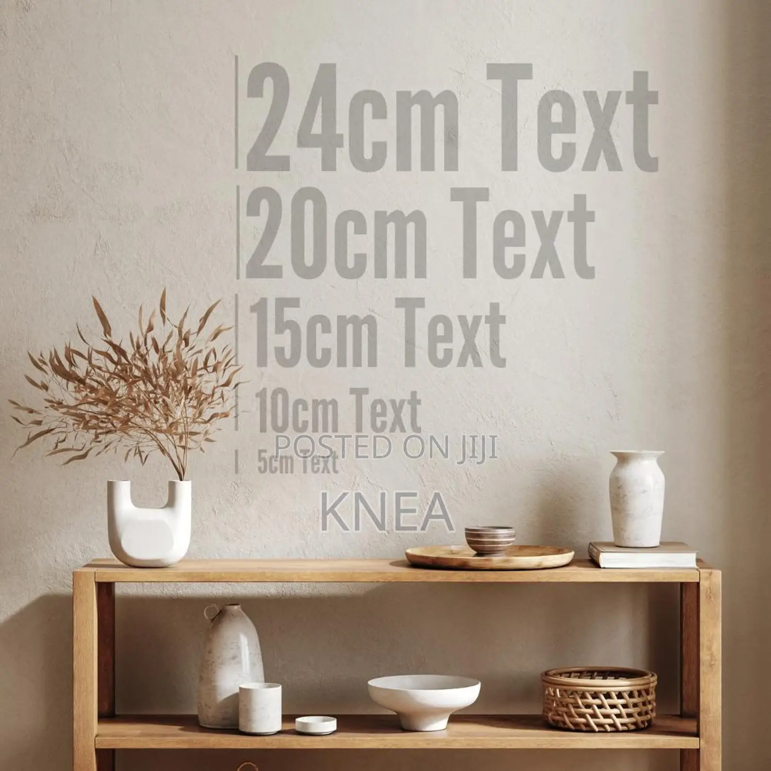 Custom 3D Letter Logo Lettering for Your Unique Wall Design Decor
